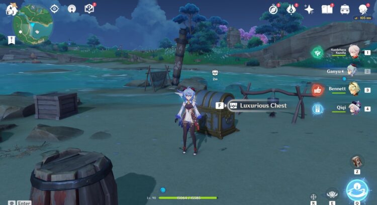 Genshin Impact : Guide des emplacements des coffres luxueux de l'île de Narukami