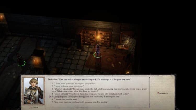 Pathfinder : Wrath of the Righteous - Comment débloquer le chemin mythique de la liche