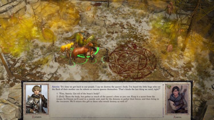Pathfinder : Wrath of the Righteous - Comment débloquer le chemin mythique Swarm-that-Walks