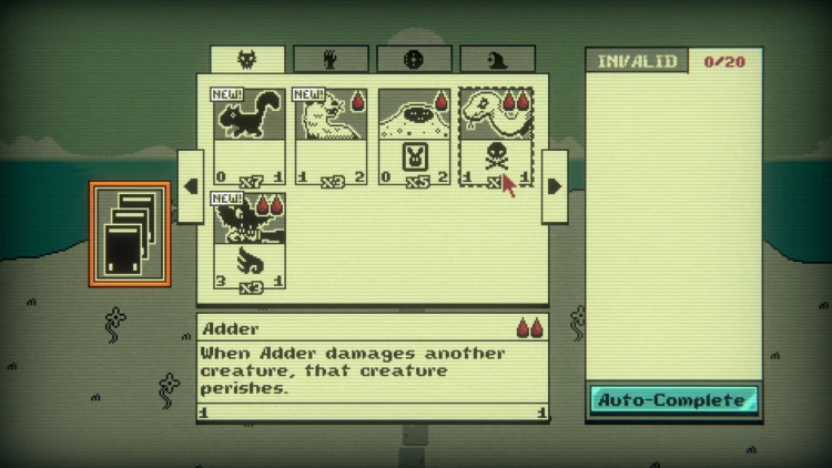 Inscryption : Le meilleur deck de départ Scrybe pour l'Acte 2