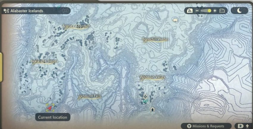 Pokemon Legends : Arceus - Où trouver tous les Alolan Vulpix pour la demande 83