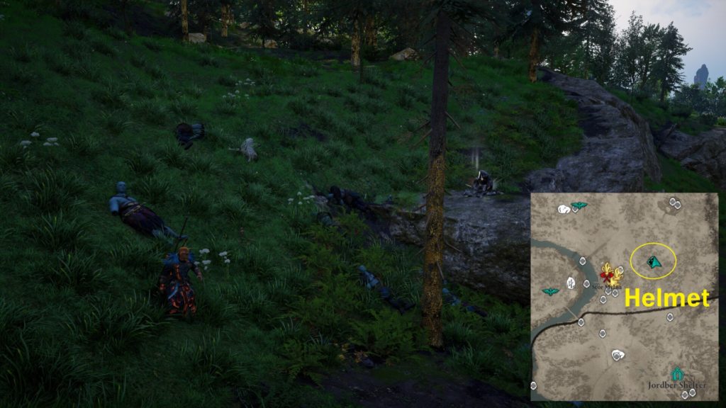 Assassin's Creed Valhalla : Dawn of Ragnarok — Ensemble d'armure Jotun Mantle