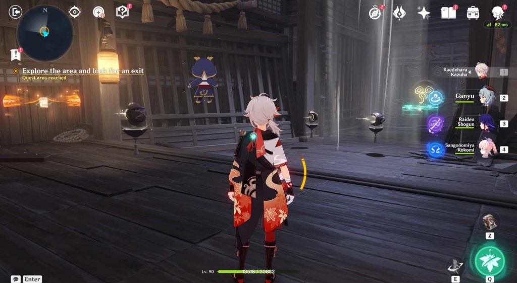 Genshin Impact : Comme le guide de la cour au printemps est apparu une fois