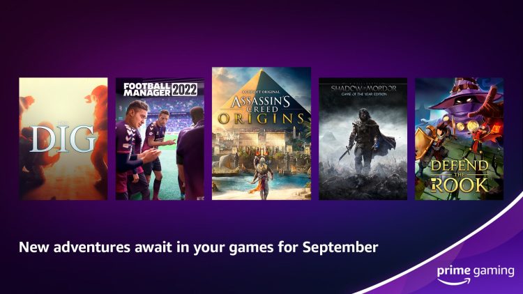 Amazon Prime Gaming révèle huit jeux et contenus gratuits à réclamer en septembre