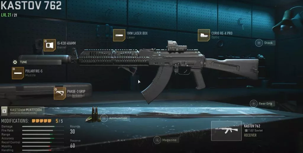 Meilleur chargement de Kastov-762 dans Warzone 2