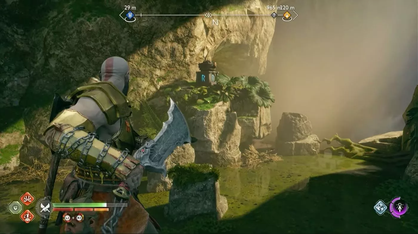 God of War : Ragnarok - Tous les coffres de Vanaheim Nornir