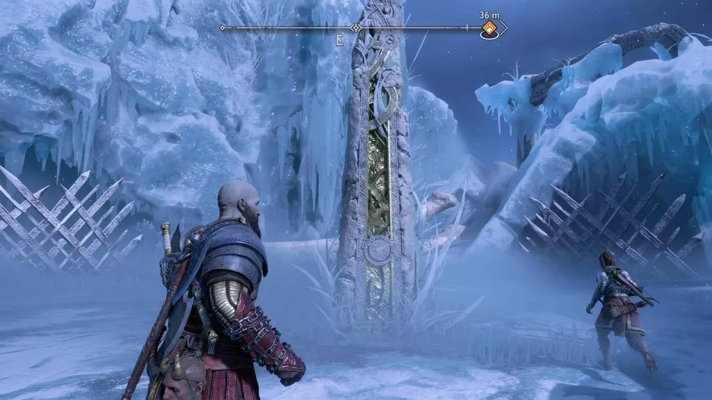 God Of War : Ragnarok - Emplacement De L'arène D'entraînement