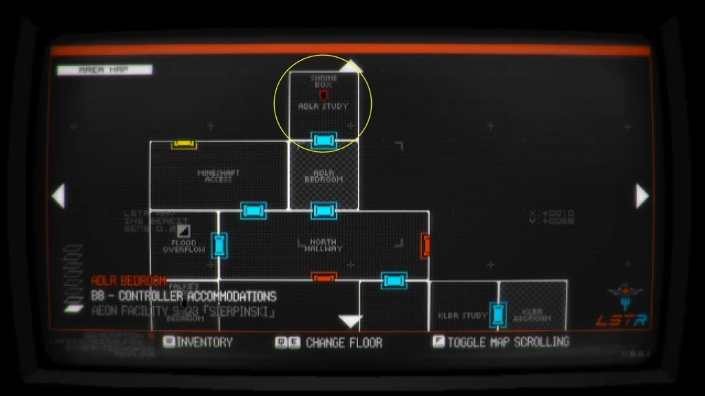 Signalis : Puzzle de la boîte du sanctuaire de l'Astrolabe, clé de la bibliothèque et guide de la clé de l'aigle
