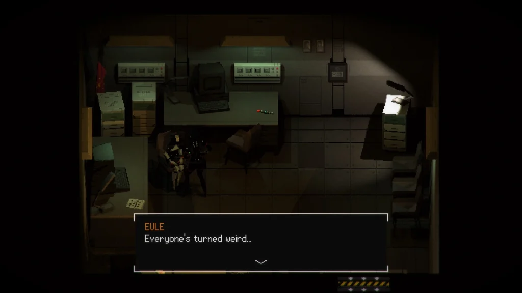 Signalis : Guide du puzzle de la clé de l'épée, du coffre de l'épée et de la salle de l'incinérateur 7 Signalis : Guide du puzzle de la clé de l'épée, du coffre de l'épée et de la salle de l'incinérateur