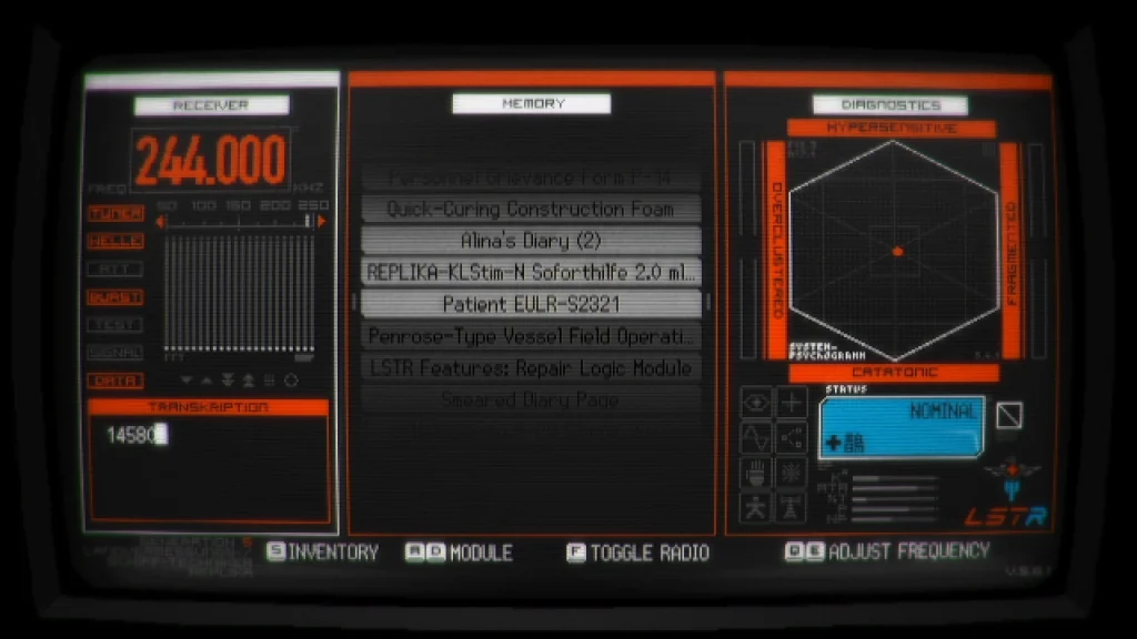 Signalis : Guide du puzzle de la clé de l'épée, du coffre de l'épée et de la salle de l'incinérateur 9 Signalis : Guide du puzzle de la clé de l'épée, du coffre de l'épée et de la salle de l'incinérateur