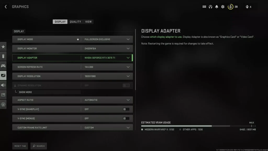 Warzone 2 : Les meilleurs paramètres graphiques pour une vitesse d'images élevée