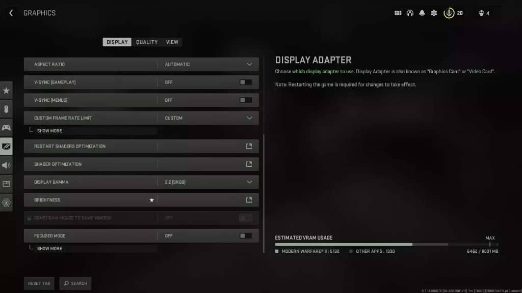 Warzone 2 : Les meilleurs paramètres graphiques pour une vitesse d'images élevée