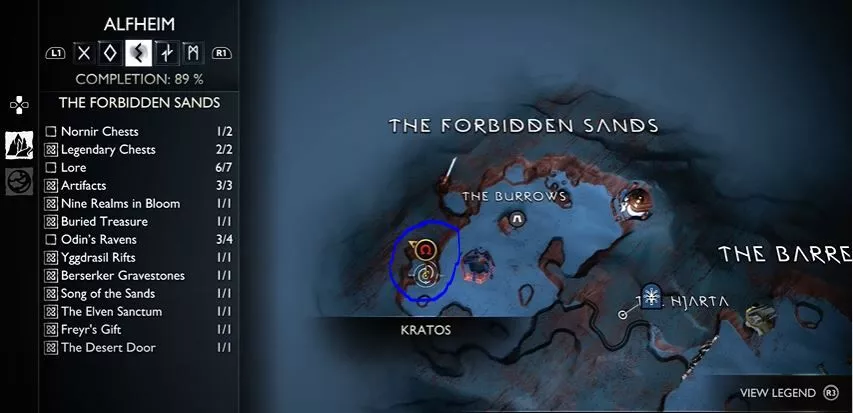 God Of War : Ragnarok - Les 4 emplacements des trolls