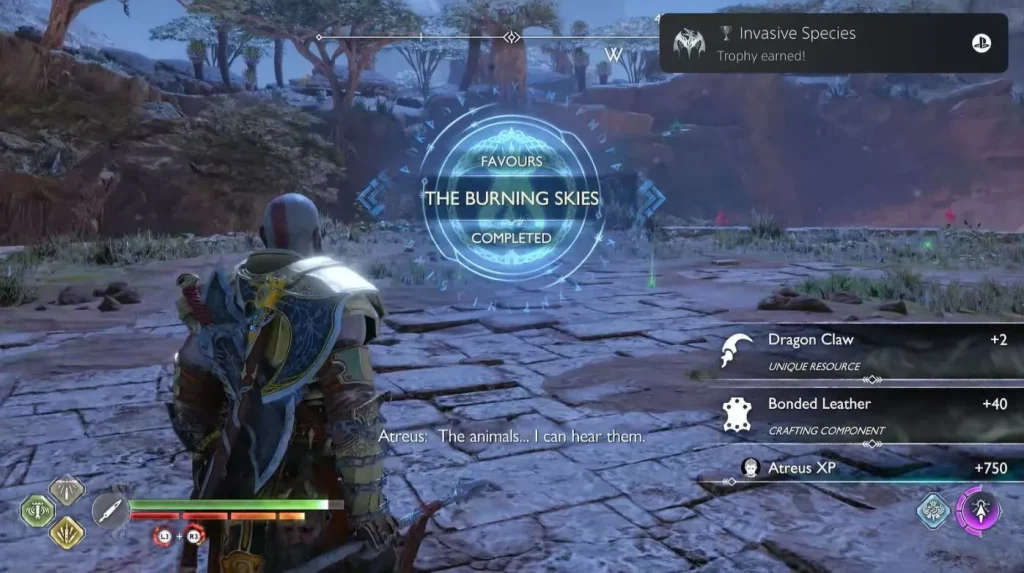 God Of War : Ragnarok - Le guide du ciel brûlant