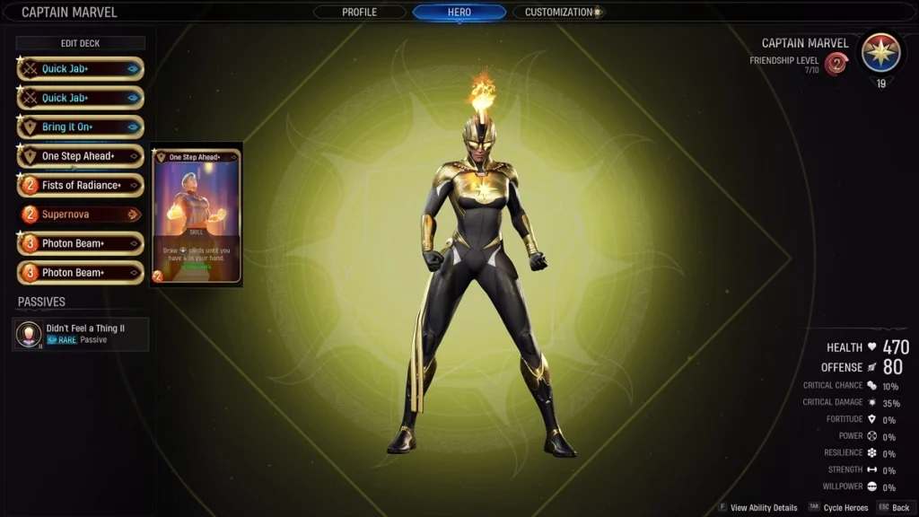 Marvel's Midnight Suns : Comment appliquer des mods aux cartes et aux capacités