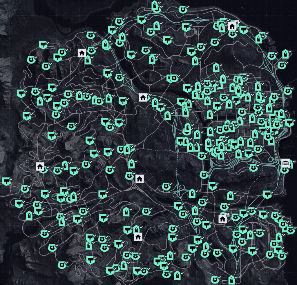 Need For Speed ​​: Unbound - Tous les emplacements des objets de collection