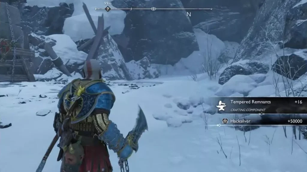 God of War : Ragnarok - Emplacements de tous les vestiges tempérés