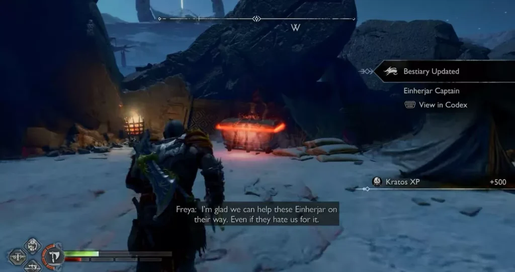 God of War : Ragnarok - Emplacements de tous les vestiges tempérés