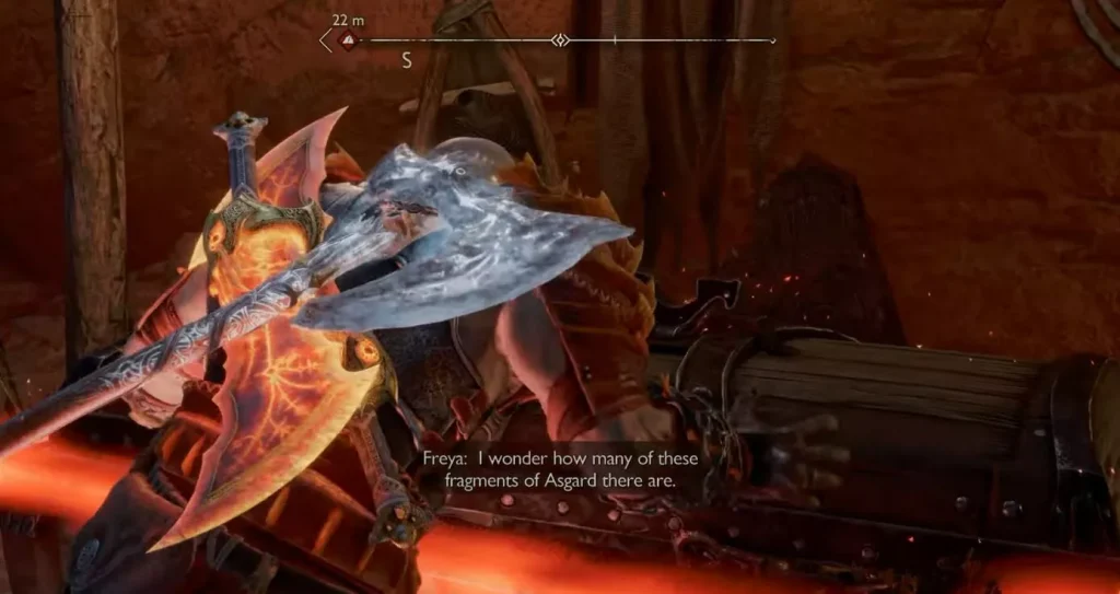 God of War : Ragnarok - Emplacements de tous les vestiges tempérés