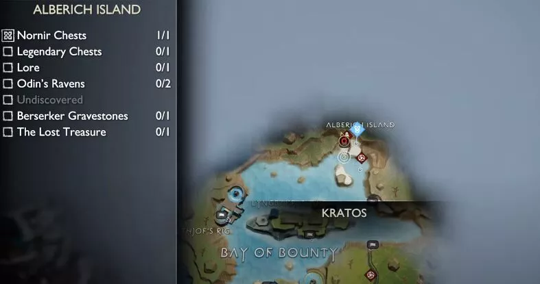 God of War : Ragnarok - Guide du Trésor Perdu