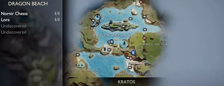 God of War : Ragnarok - Guide du Trésor Perdu