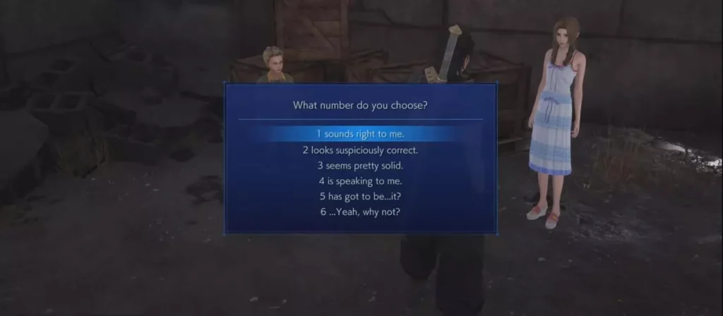 Crisis Core : Guide du Jeu de devinette des nombres