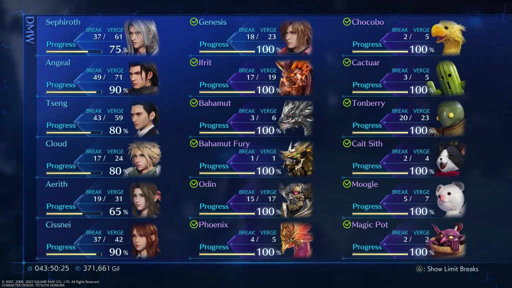 Crisis Core : Final Fantasy VII - Les Set de Genji 5 Crisis Core : Final Fantasy VII - Les Set de Genji