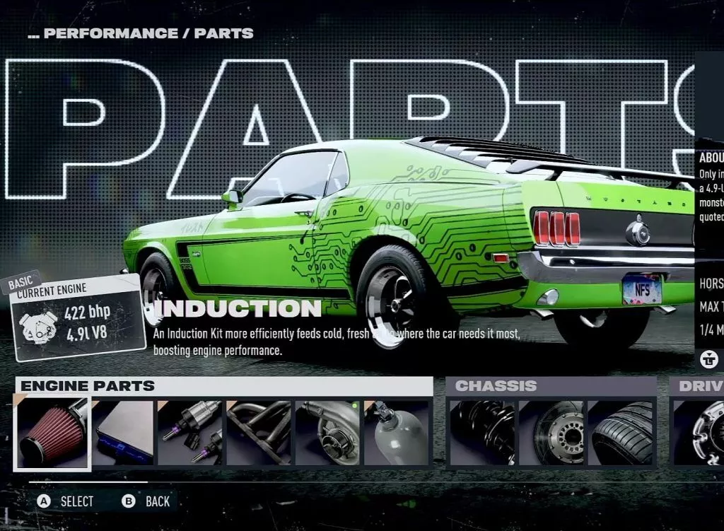 Need For Speed : Unbound - Comment mettre à niveau les voitures [Guide de personnalisation]