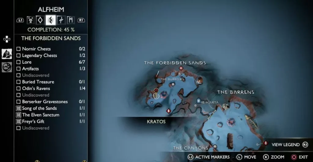 God Of War : Ragnarok - La faveur de la porte du désert