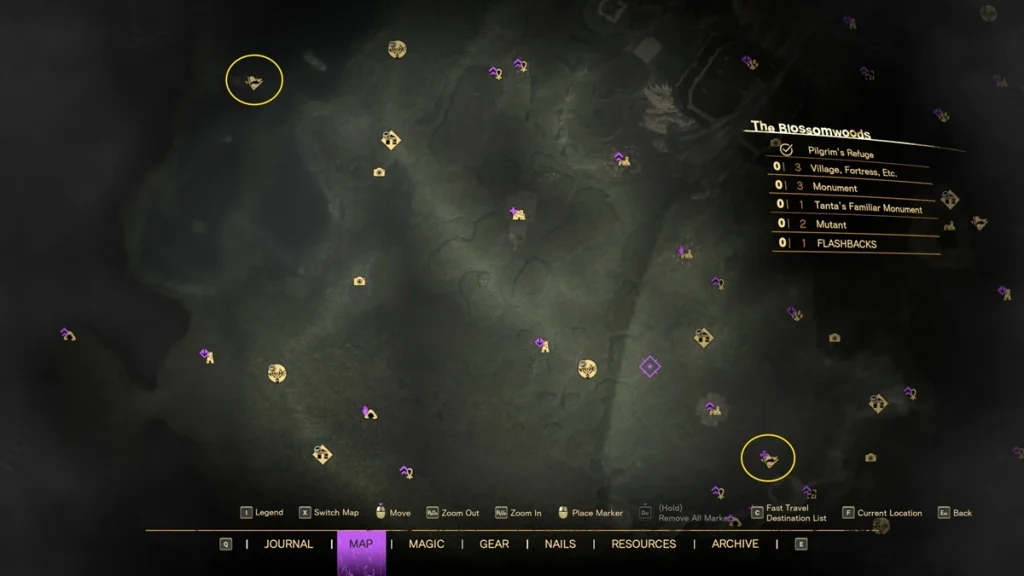 Forspoken : Guide de tous les emplacements Flashback