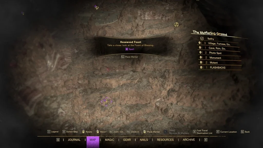 Forspoken : Guide des emplacements de All Fount of Blessing