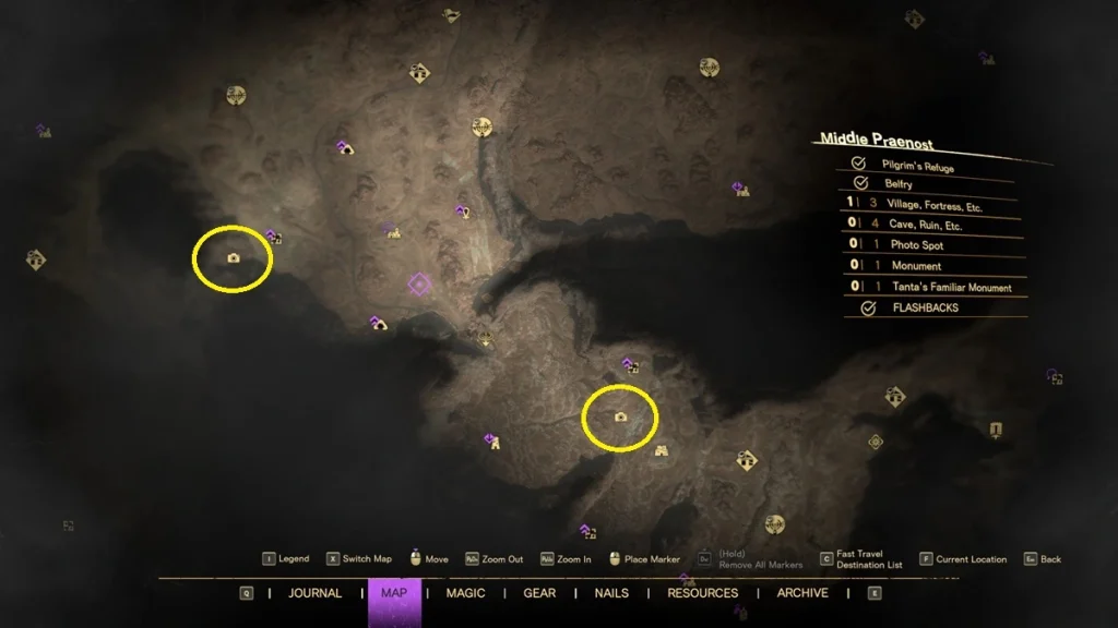 Forspoken : Tous les emplacements Photo Spot - Guide du mode Photo