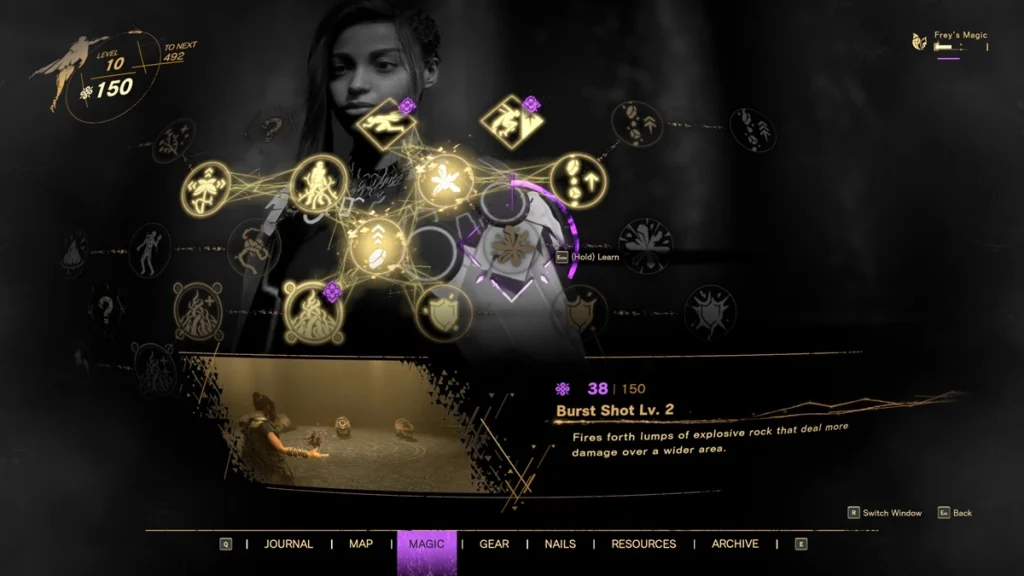 Forspoken : Comment améliorer les sorts grâce aux défis Mana et Spellcraft.