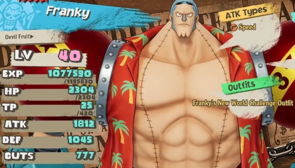 One Piece Odyssey : La liste complète des Tenues 10 One Piece Odyssey : La liste complète des Tenues