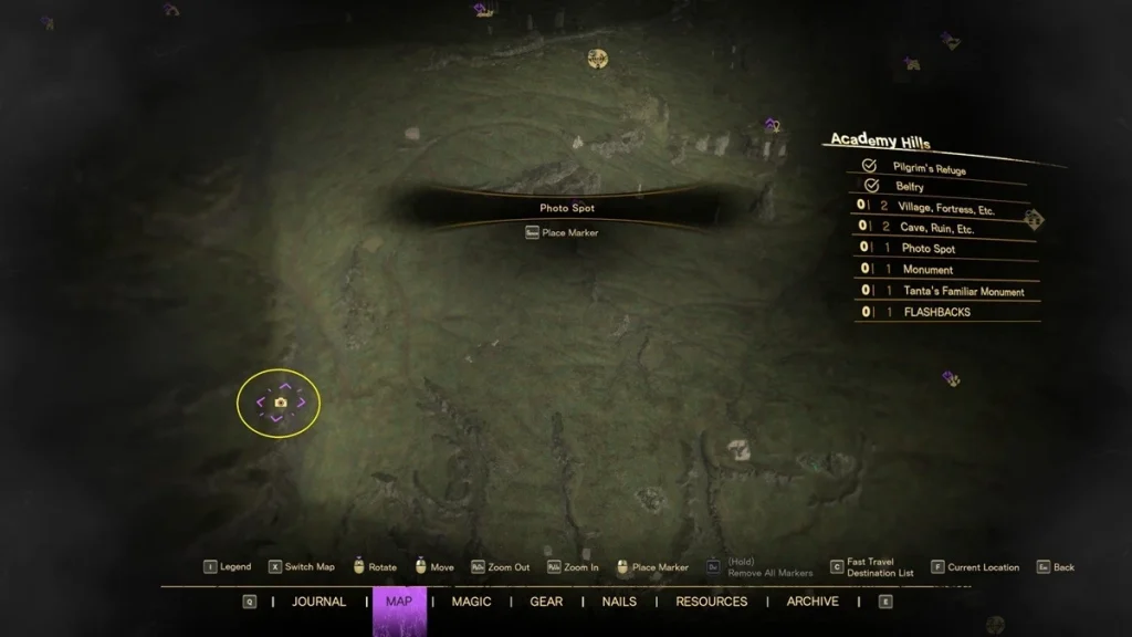 Forspoken : Tous les emplacements Photo Spot - Guide du mode Photo