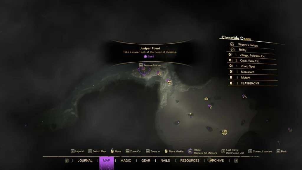 Forspoken : Guide des emplacements de All Fount of Blessing