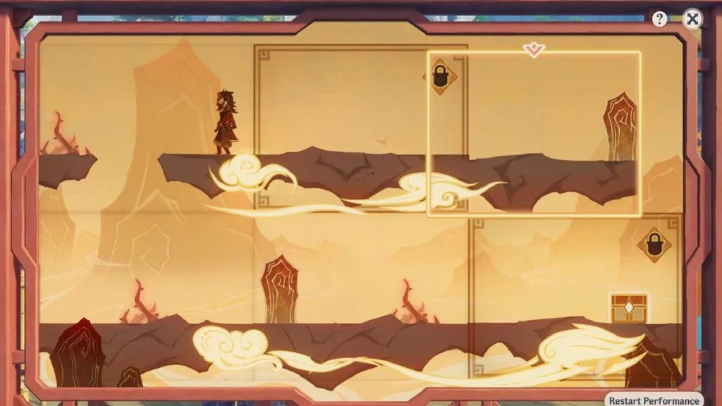 Genshin Impact : Guide du théâtre de papier à travers les montagnes