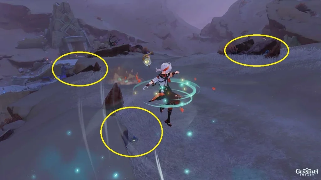 Genshin Impact : Guide des sites de farming de Sand Grease Pupa