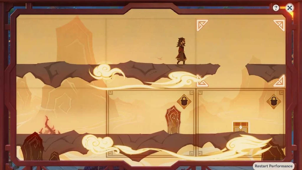 Genshin Impact : Guide du théâtre de papier à travers les montagnes