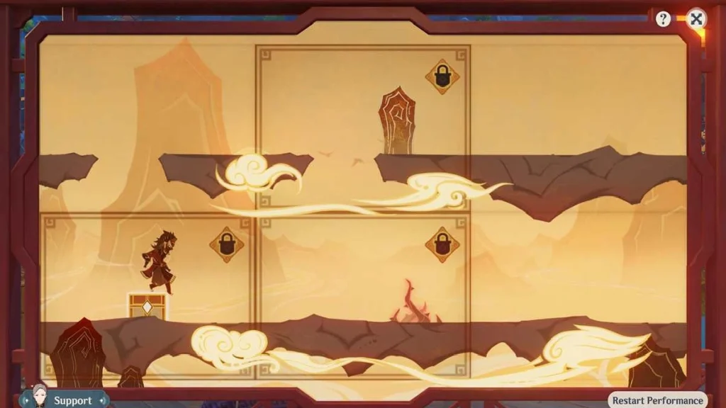 Genshin Impact : Guide du théâtre de papier à travers les montagnes