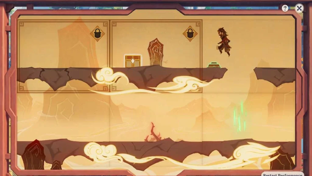 Genshin Impact : Guide du théâtre de papier au-dessus des pics 5 Genshin Impact : Guide du théâtre de papier au-dessus des pics