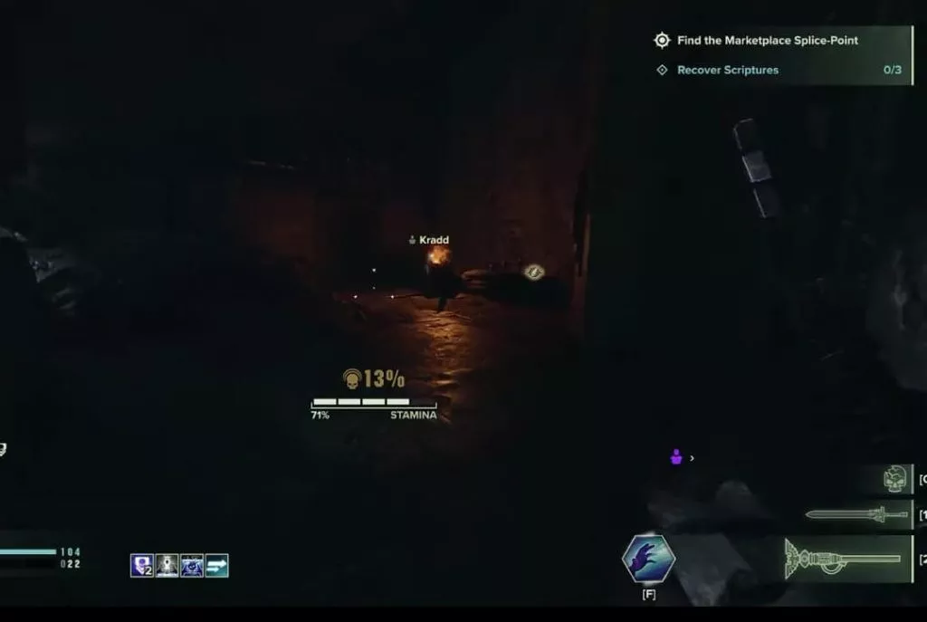 Warhammer 40k : Darktide - Emplacements des Écritures