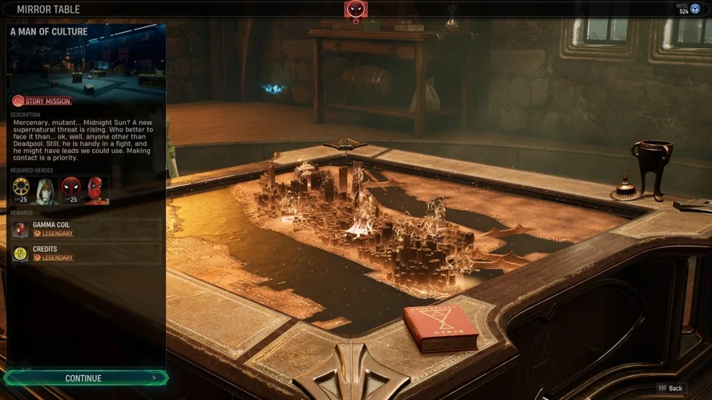 Marvel's Midnight Suns : Comment démarrer le DLC Deadpool