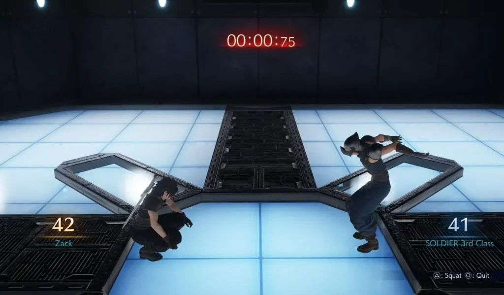 Crisis Core : Final Fantasy VII Reunion - Les squats [Expliqué]