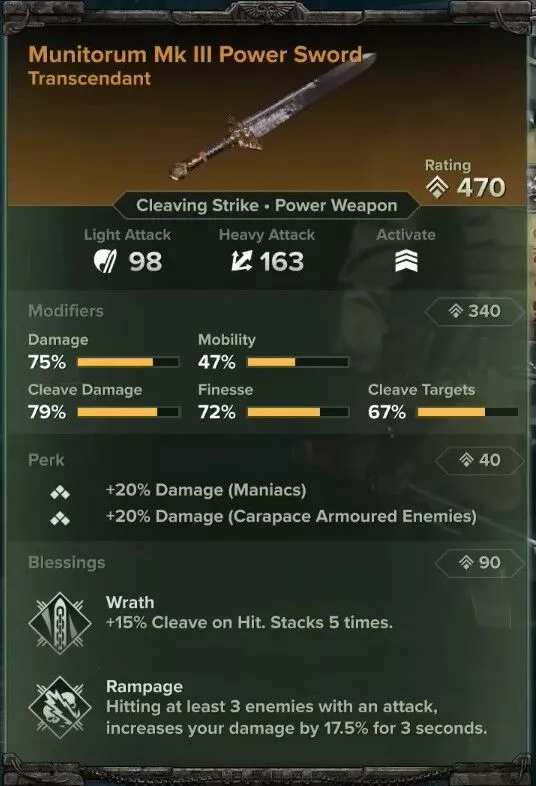 Warhammer 40k : Darktide - Meilleur build de vétéran sharpshooter