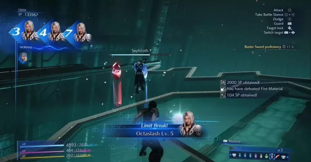 Crisis Core Reunion : Tous les changements jusqu'à présent