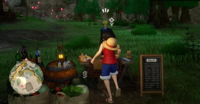 One Piece Odyssey : Tous les repas et cuisine