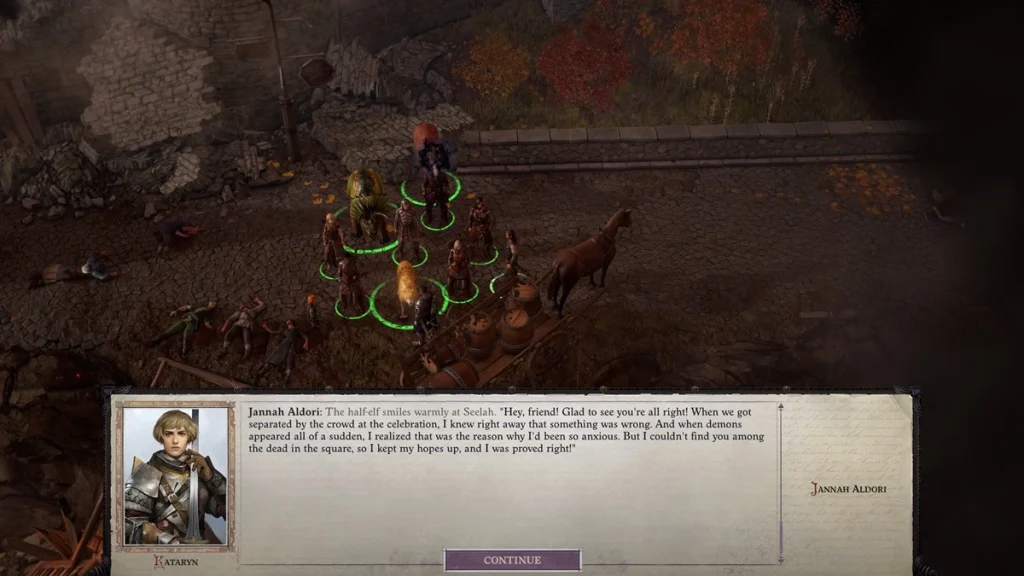 Pathfinder : Wrath of The Righteous - Guide de la place du marché