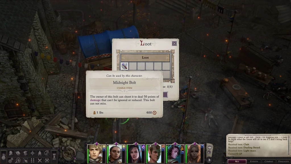 Pathfinder : Wrath of The Righteous - Guide de la place du marché