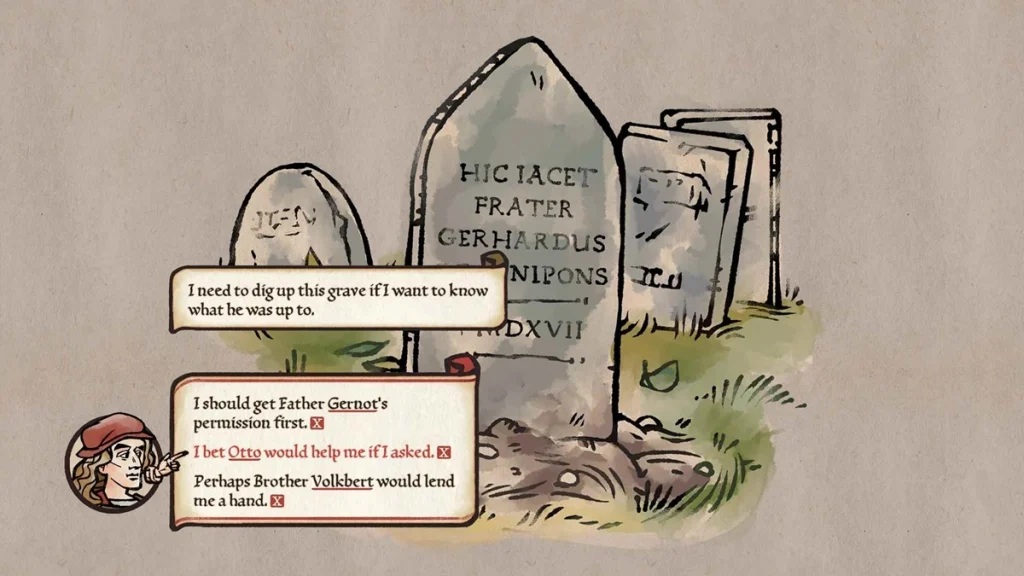 Pentiment : Guide - Comment résoudre le puzzle de la Volvelle 5 Pentiment : Guide - Comment résoudre le puzzle de la Volvelle